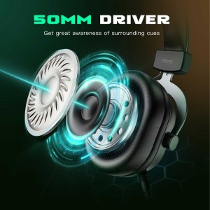 هدست گیمینگ فای فاین مدل AMPLIGAME H6 RGB